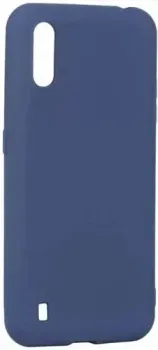 Case Matte для Samsung Galaxy M01 (синий)