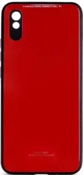 Case Glassy для Xiaomi Redmi 9A (красный)