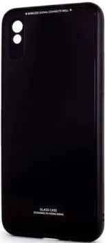 Case Glassy для Xiaomi Redmi 9A (черный)