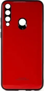 Case Glassy для Huawei Y6p (красный)