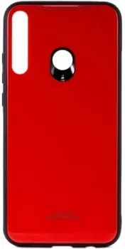 Case Glassy для Huawei P40 lite E/Y7P/Honor 9C (красный)