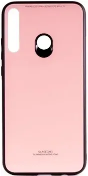 Case Glassy для Huawei P40 lite E/Y7P/Honor 9C (розовый)