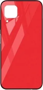 Case Glassy для Huawei P40 lite/Nova 6SE (красный)