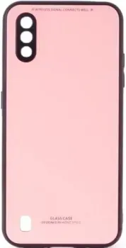 Case Glassy для Samsung Galaxy M01 (розовый)