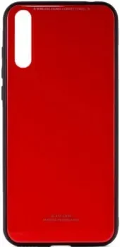 Case Glassy для Huawei Y8p (красный)