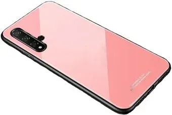 Case Glassy для Huawei Nova 5T/Honor 20 (розовый)