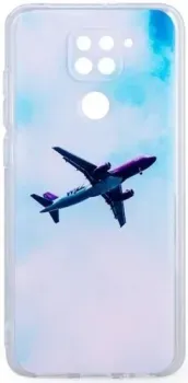 Case Print для Xiaomi Redmi Note 9 (самолет)