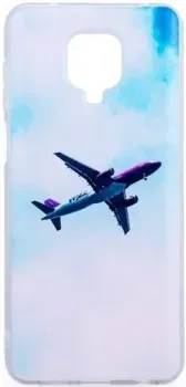 Case Print для Xiaomi Redmi Note 9 Pro/Redmi Note 9S (самолет)