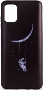 Case Print для Samsung Galaxy A51 (астронавт на луне)