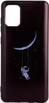 Case Print для Samsung Galaxy A71 (астронавт на луне)