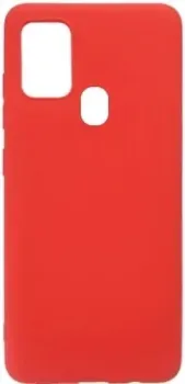 Case Matte для Samsung Galaxy A21s (красный)