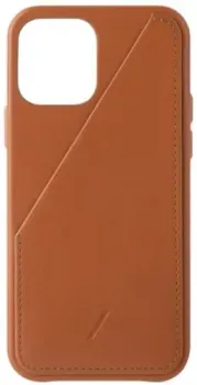 Native Union Clic Card для iPhone 12/12 Pro (коричневый)