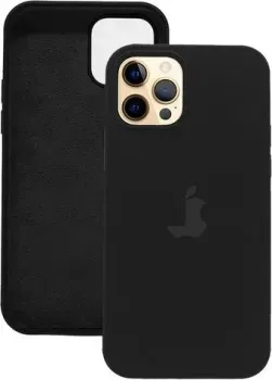 EXPERTS Silicone Case для Apple iPhone 12/12 Pro (черный)