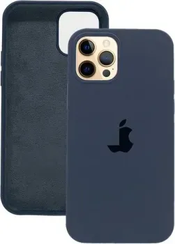 EXPERTS Silicone Case для Apple iPhone 12/12 Pro (темно-синий)