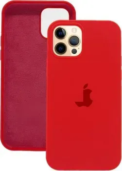 EXPERTS Silicone Case для Apple iPhone 12/12 Pro (красный)