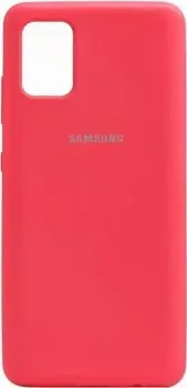EXPERTS Cover Case для Samsung Galaxy A12 (неоново-розовый)