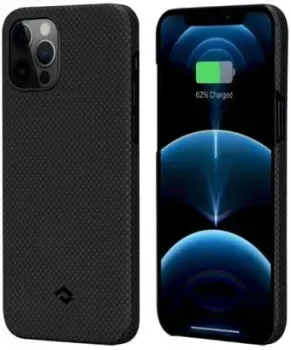 Pitaka MagEZ для iPhone 12 Pro Max (plain, черный/серый)