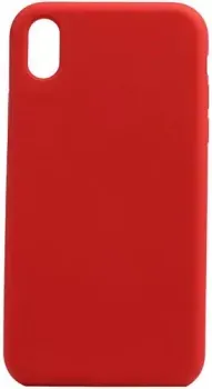 EXPERTS Silicone Case для Apple iPhone X / XS (темно-красный)