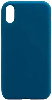 EXPERTS Silicone Case для Apple iPhone X / XS (космический синий)