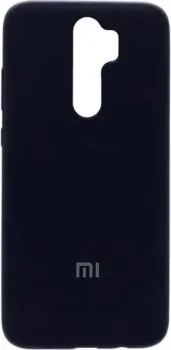 EXPERTS Soft-Touch для Xiaomi Redmi 9 с LOGO (темно-синий)