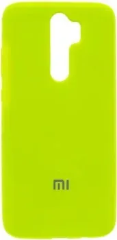 EXPERTS Soft-Touch для Xiaomi Redmi 9 с LOGO (салатовый)