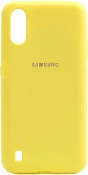 EXPERTS Soft-Touch для Samsung Galaxy A20S (желтый)