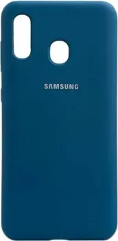 EXPERTS Soft-Touch для Samsung Galaxy A20/A30 (космический синий)