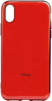 EXPERTS Plating Tpu для Apple iPhone XS Max (красный)