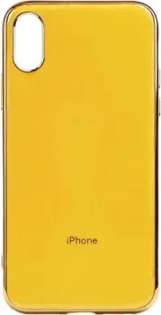 EXPERTS Plating Tpu для Apple iPhone XS Max (желтый)
