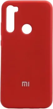 EXPERTS Original Tpu для Xiaomi Redmi Note 8 с LOGO (темно-красный)