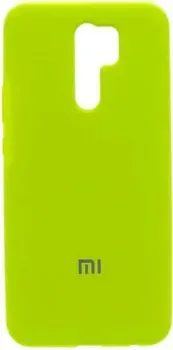 EXPERTS Original Tpu для Xiaomi Redmi 9 с LOGO (салатовый)