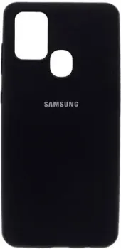 EXPERTS Original Tpu для Samsung Galaxy A21s с LOGO (черный)