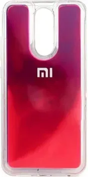 EXPERTS Neon Sand Tpu для Xiaomi Redmi Note 9 с LOGO (фиолетовый)