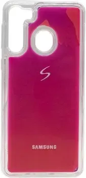 EXPERTS Neon Sand Tpu для Samsung Galaxy A11/M11 (фиолетовый)