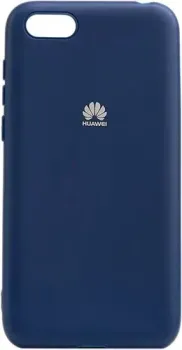 EXPERTS Magnetic для Huawei Y5 Prime (2018)/Honor 7A (темно-синий)
