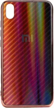 EXPERTS Aurora Glass для Xiaomi Redmi 7 с LOGO (красно-черный)
