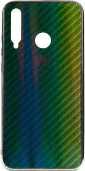 EXPERTS Aurora Glass для Honor 10i с LOGO (зеленый)