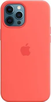 Apple MagSafe Silicone Case для iPhone 12 Pro Max (розовый цитрус)