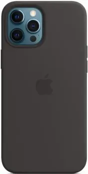 Apple MagSafe Silicone Case для iPhone 12 Pro Max (черный)