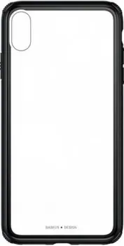 Baseus See-through Glass для iPhone XR (черный)