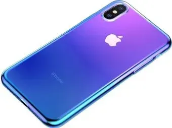 Baseus Glow для iPhone XS (синий)