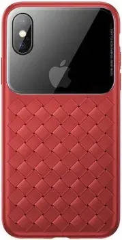 Baseus Weaving для iPhone XS Max (красный)