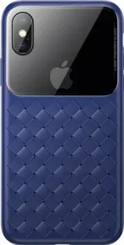 Baseus Weaving для iPhone XS (синий)