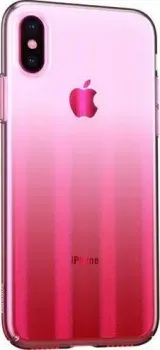 Baseus Aurora для iPhone X (розовый)