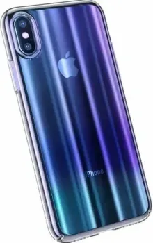 Baseus Aurora для iPhone X (синий)