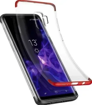 Baseus Armor Case для Samsung Galaxy S9 (красный/прозрачный)
