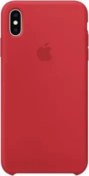 Apple Silicone Case для iPhone XS Max Red