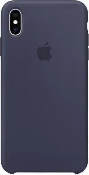 Apple Silicone Case для iPhone XS Max Midnight Blue