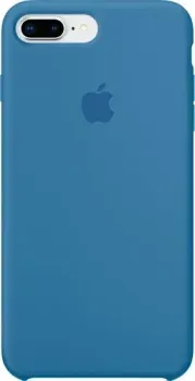 Apple Silicone Case для iPhone 8 Plus / 7 Plus Denim Blue
