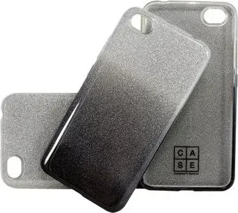 Case Brilliant Paper для Xiaomi Redmi Note 5A (черный/серебристый)